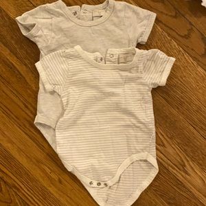 2 Rosie Pope 9 mo bodysuits